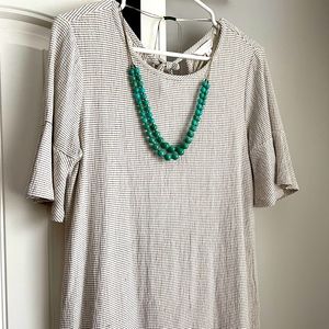 Jcrew turquoise adjustable necklace